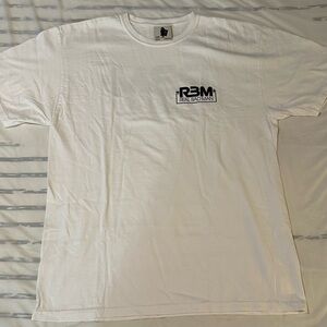 Real Bad Man Heavyweight White Men's T-Shirt size large